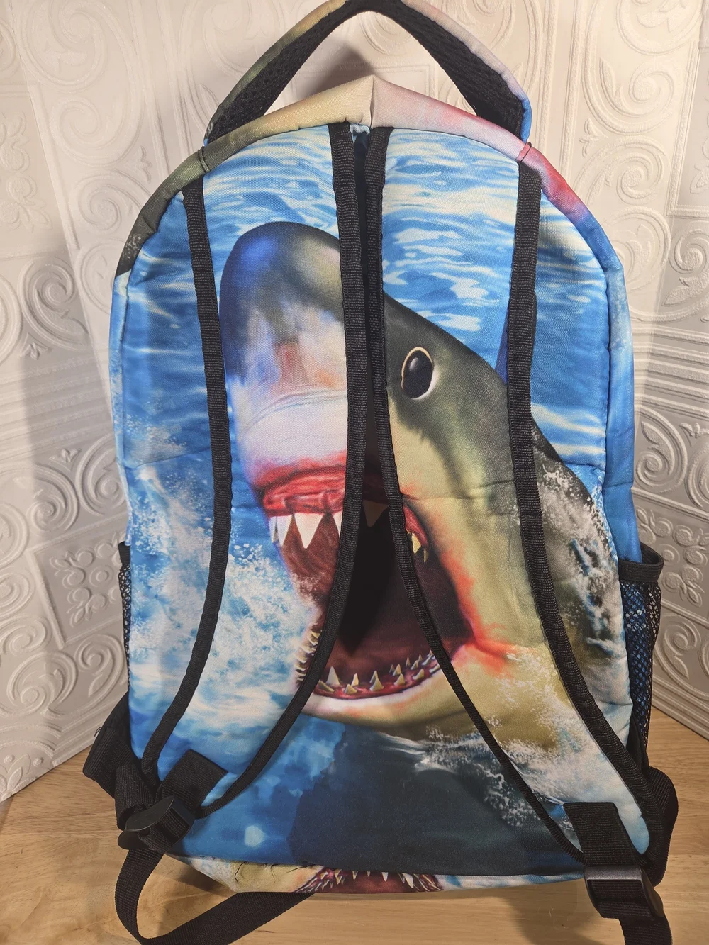 JeremySport Kids 3D Shark Backpack